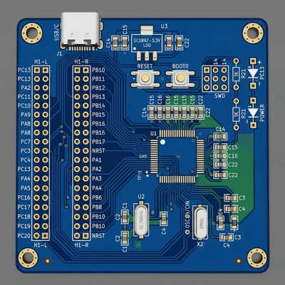 Schematic → PCB Board